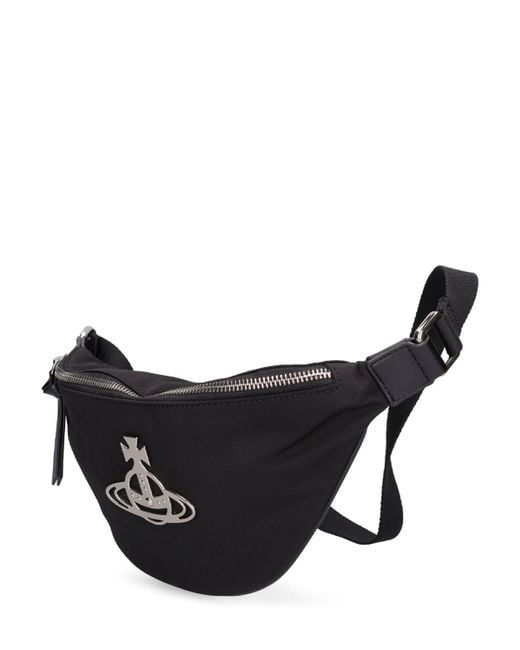 Vivienne Westwood Black Small Hilda Belt Bag