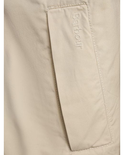 Barbour Natural Tracker Cotton Jacket for men