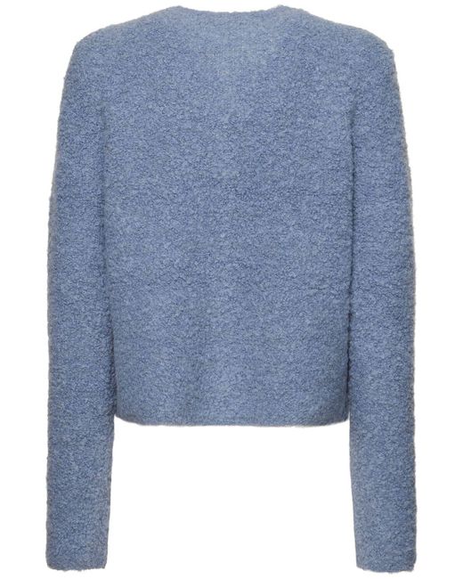 Cardigan brielle in misto lana di Designers Remix in Blue
