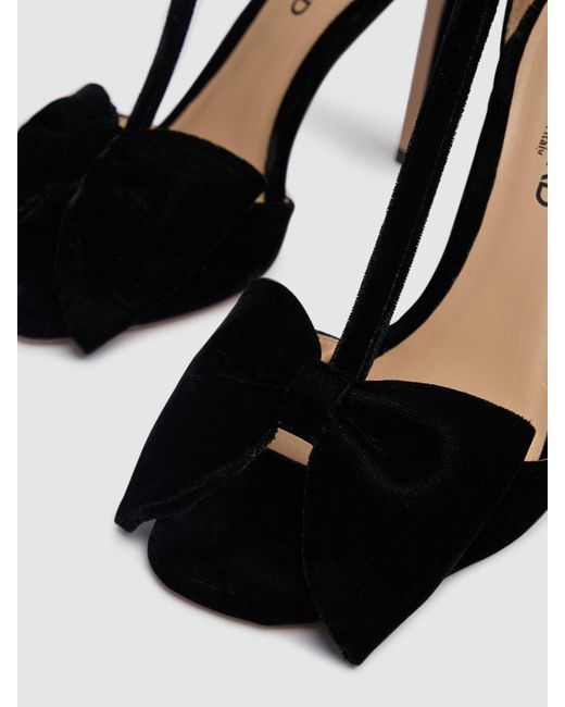 Tom Ford ベルベットサンダル 105mm Black