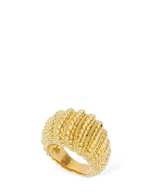 Zimmermann Metallic Twisted Rope Dome Ring