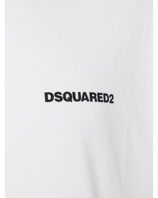 DSquared² White T-Shirts And Polos for men
