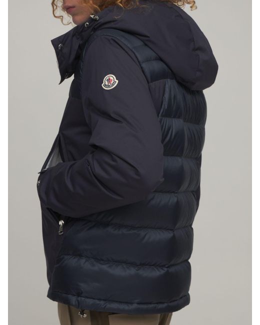 Moncler Deferre Nylon Down Jacket in Blue for Men Lyst