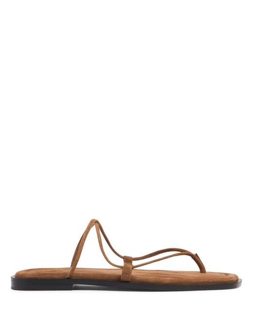A.Emery Natural 10mm Hohe Wildleder-sandaletten "nodi"