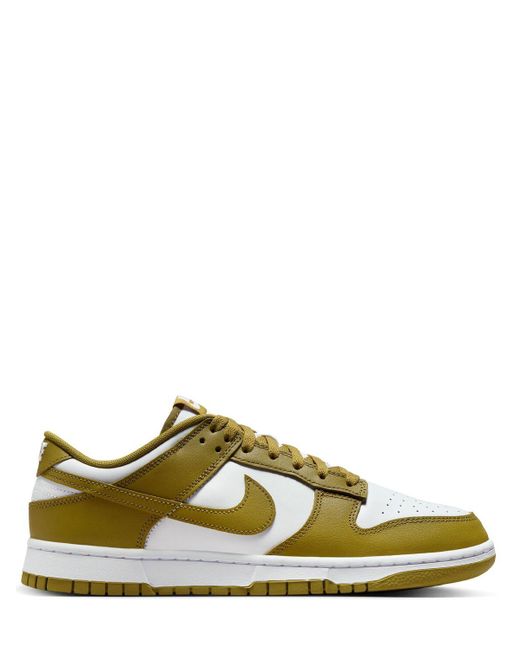 Nike Green Dunk Low Retro Sneakers for men