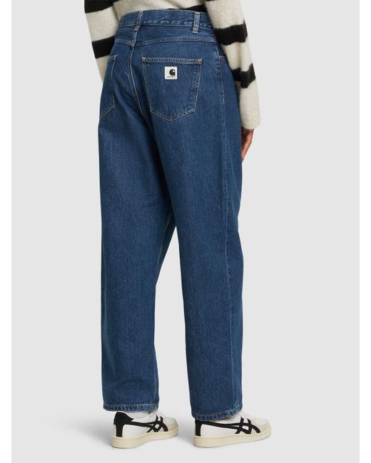 Jeans de denim de algodón Carhartt de color Blue