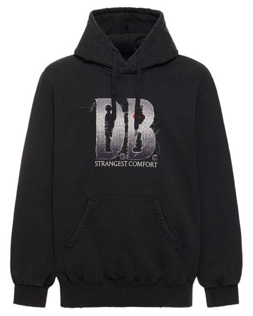 Doublet Hoodie Aus Baumwolle Mit Logo "db" in Black für Herren