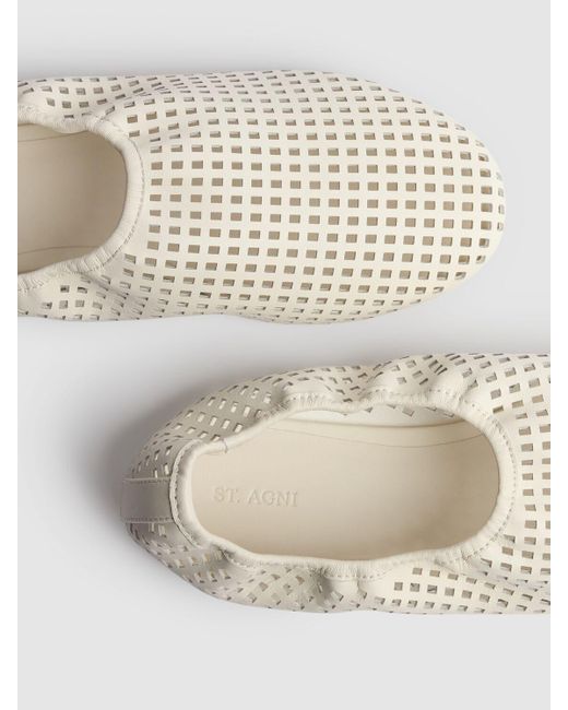 Donna Ballerine Envelope di St. Agni in Natural