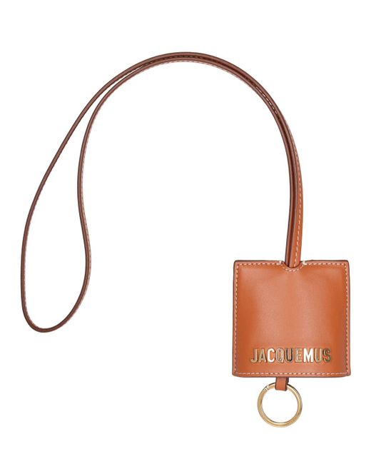 Jacquemus White Le Porte Cle Bagage Key Holder for men