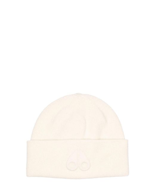 Moose Knuckles Wolcott Beanie in Natural | Lyst