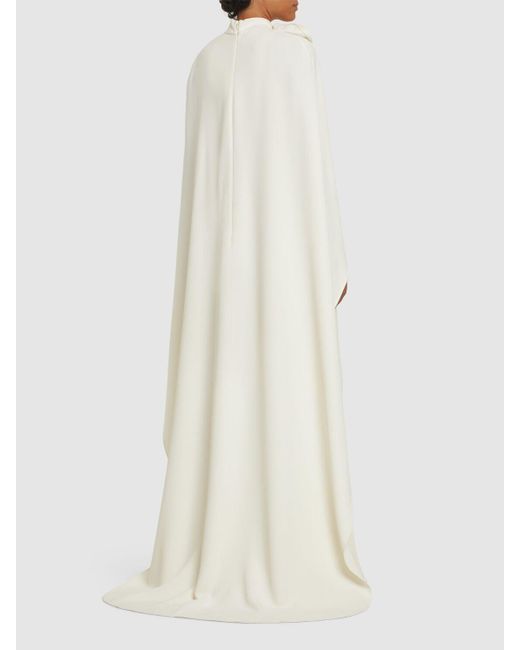 Elie Saab White Damen Overall Aus Cady