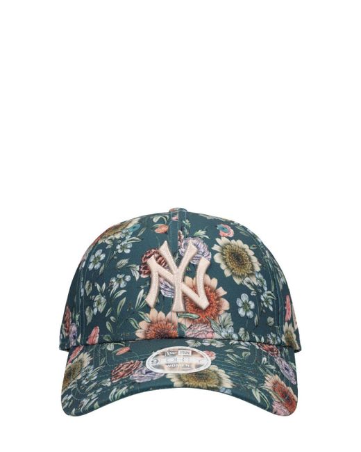 KTZ Green 9forty Ny Yankees Floral Cap