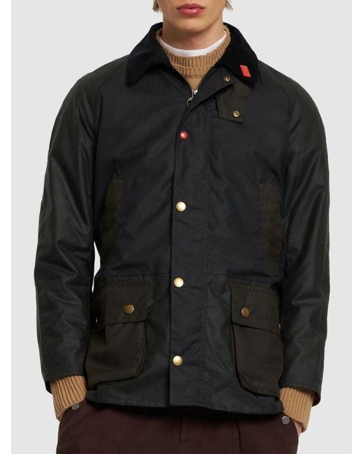 Barbour Black Chinese New Year Ashby Waxed Jacket for men