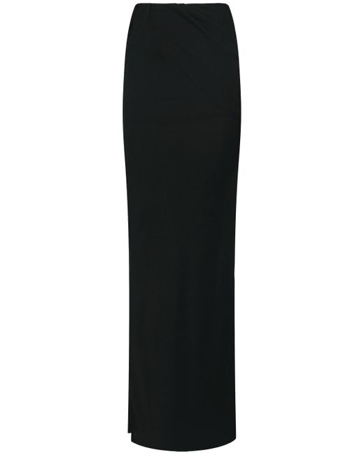 Jacquemus La Jupe Peploロングスカート Black