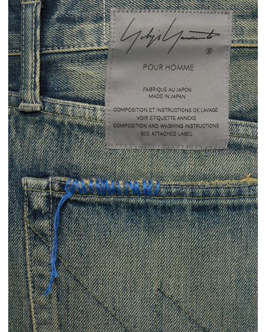 Jeans neighborhood x yohji in denim di Yohji Yamamoto in Blue da Uomo