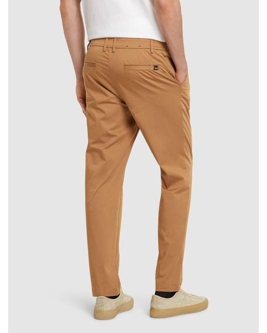 Pantalones de algodón Boss de hombre de color Natural