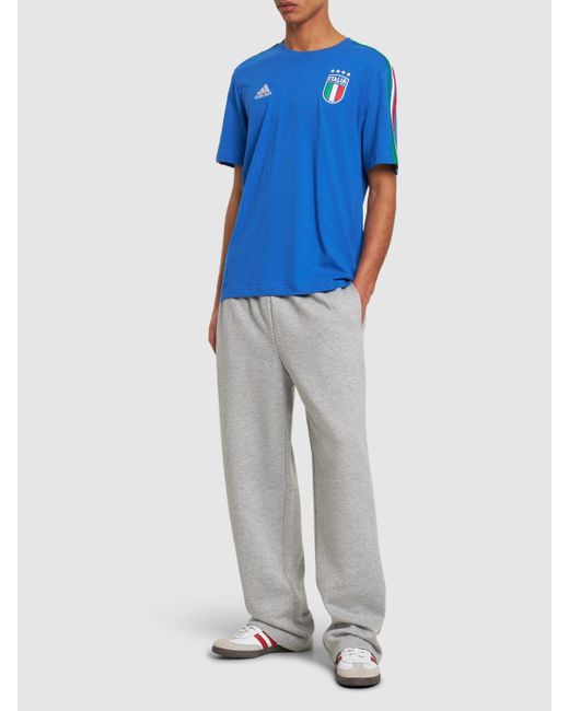 Adidas Originals Blue Italy T-shirt for men