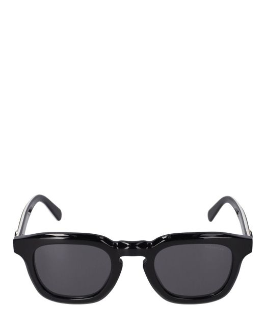 Gradd squared acetate sunglasses di Moncler in Black da Uomo