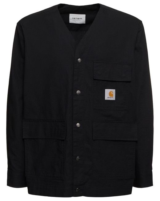 Carhartt Black Elroy Cotton Shirt for men