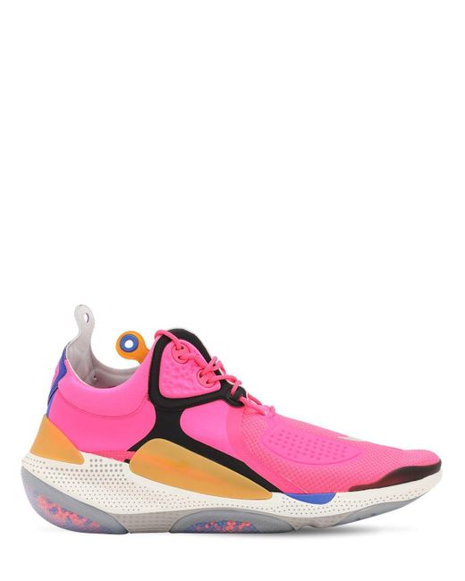 baskets roses homme