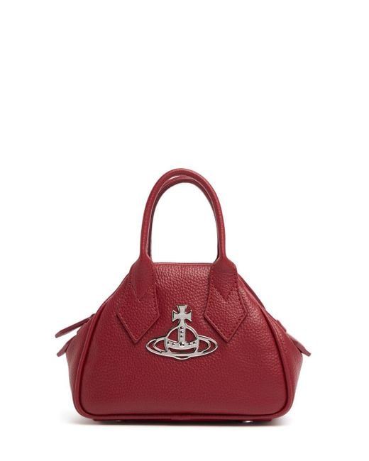 Mujer Bolso Mini Yasmin De Piel Sintética De Grano Unique Vivienne Westwood de color Red