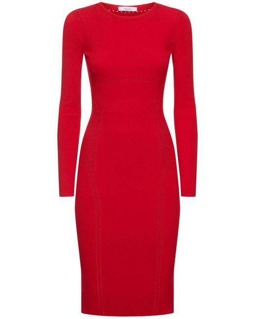 Max Mara Comica ジャージードレス Red