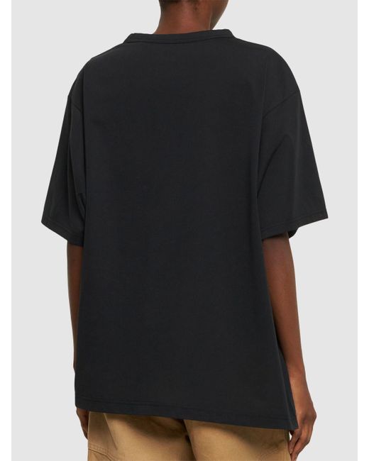 Camiseta holgada Y-3 de color Black