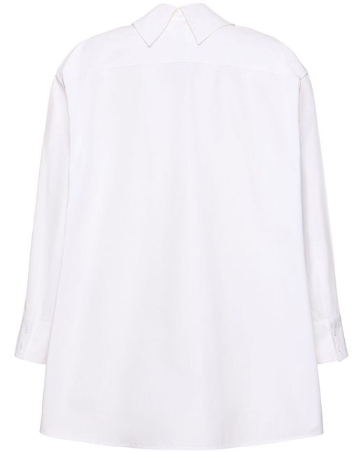 Jil Sander White Oversized Shirt
