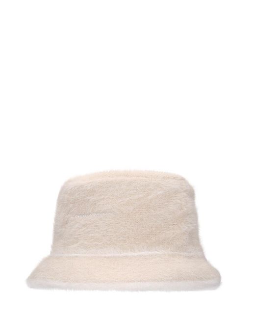 Jacquemus Natural Le Bob Neve Bucket Hat for men