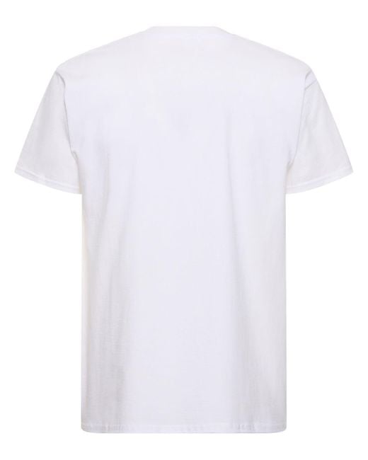 Sundek White Archive Print Cotton Jersey T-shirt for men