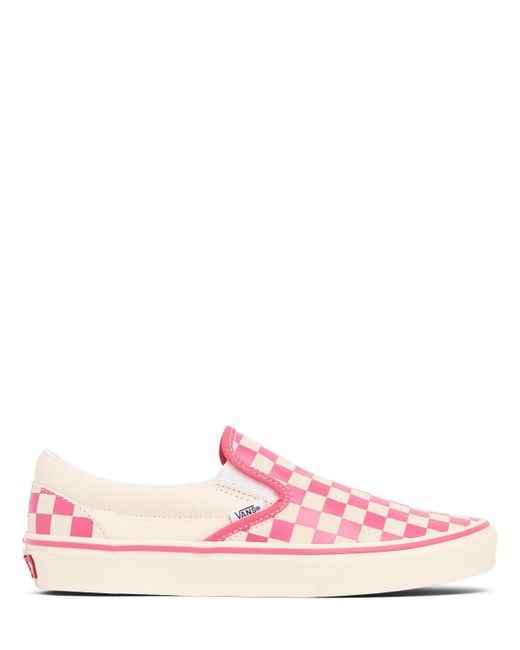 Vans Pink Classic Slip-on Sneakers