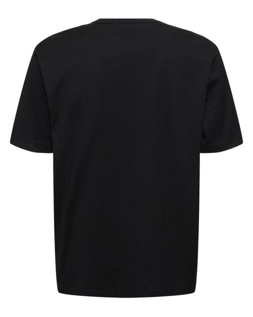Comme des Garçons Bedrucktes T-shirt Mit Logotasche in Black für Herren