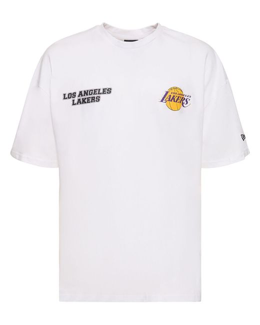 メンズ KTZ Nba La Lakers オーバーサイズtシャツ White