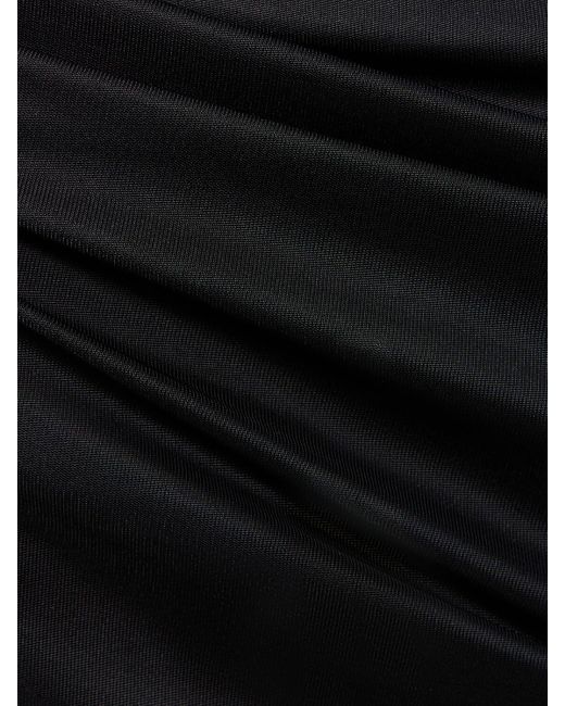 Khaite Black Langes Kleid Aus Viskose "bayra"