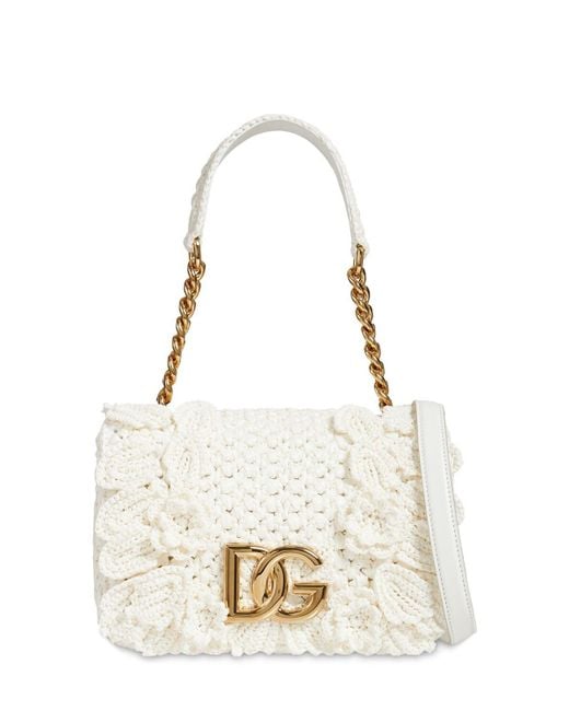 Dg De De Viscosa 3.5 Dolce Gabbana de color Blanco | Lyst