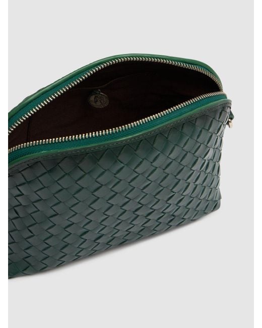 Dragon Diffusion Green Chunky Fellini Leather Shoulder Bag
