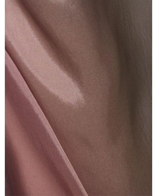 Haut asymétrique imprimé lido japonette Rick Owens en coloris Natural