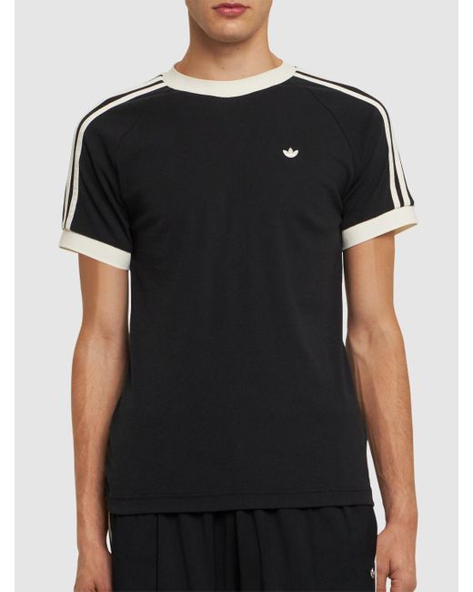 Adidas Originals Black Cali Cotton Blend T-Shirt for men