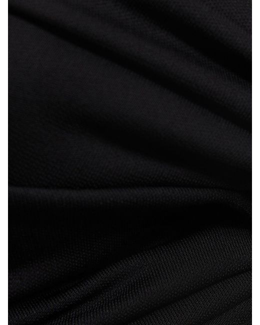 Robe mi-longue en jersey stretch kendall summer ANDAMANE en coloris Black