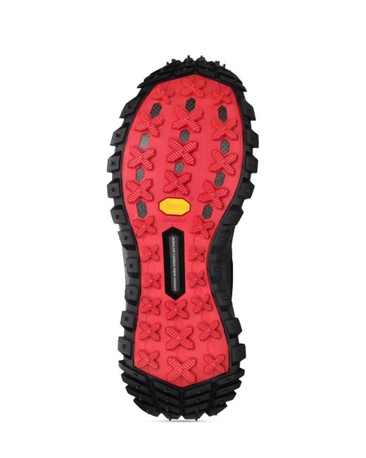 Moncler Black 45Mm Trailgrip Knit Sneakers for men