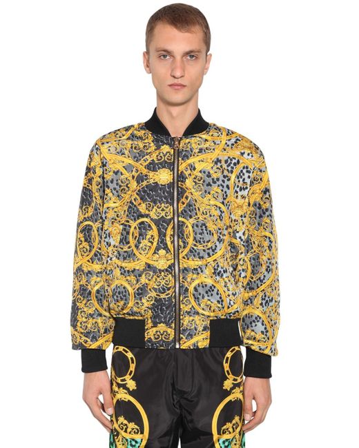 versace jeans bomber jacket