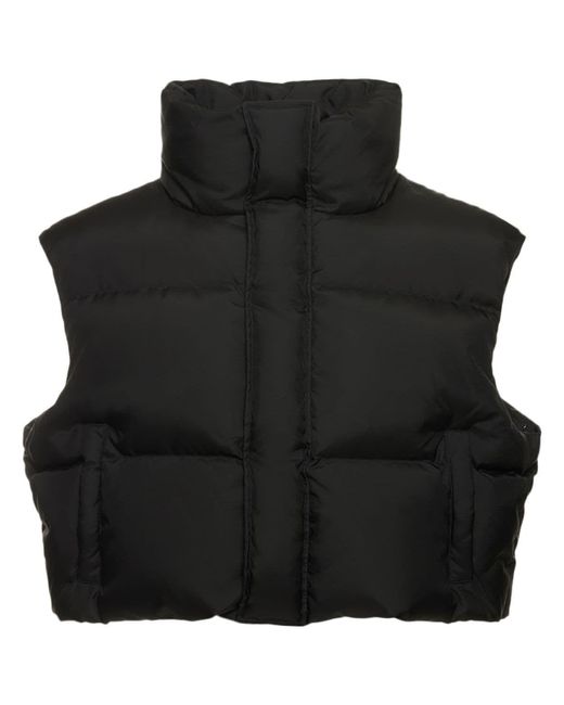 Wardrobe NYC Puffer Down Vest in Black Lyst