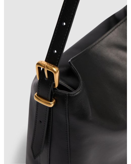 Wandler Black Marli Leather Shoulder Bag