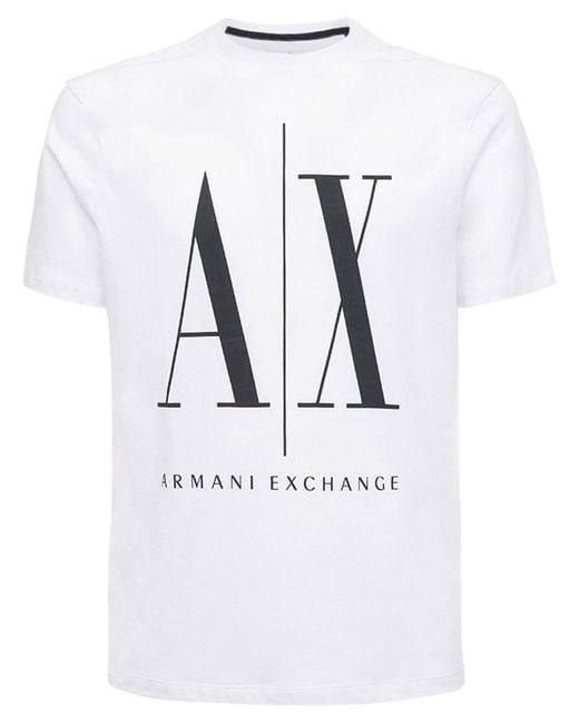 armani exchange white t shirt
