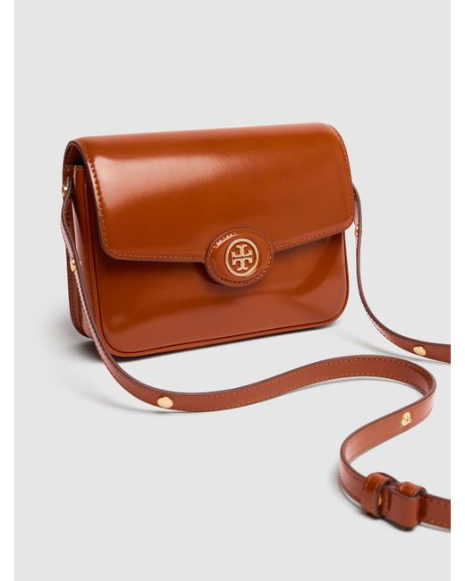 Borsa convertibile robinson di Tory Burch in Brown