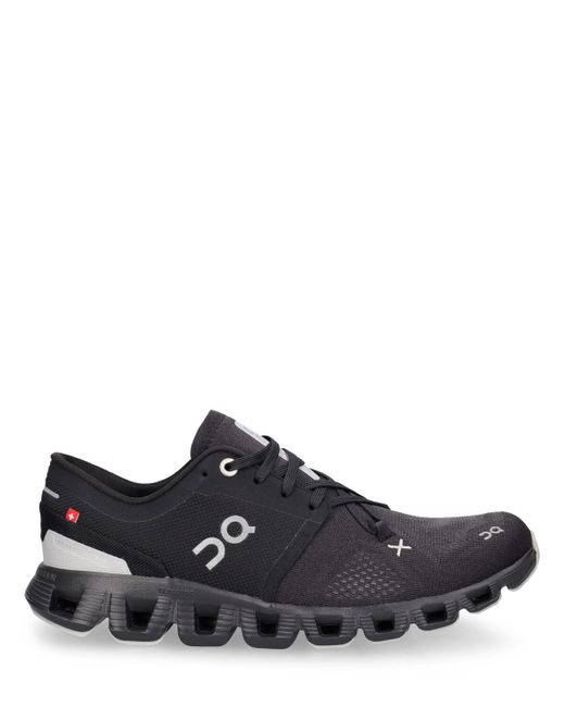 On Shoes Black Sneakers "cloud X3"