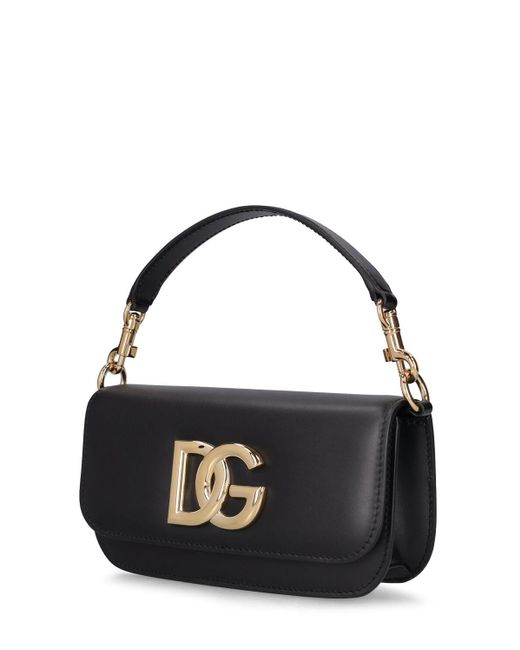 Dolce & Gabbana Black Handtasche Aus Leder