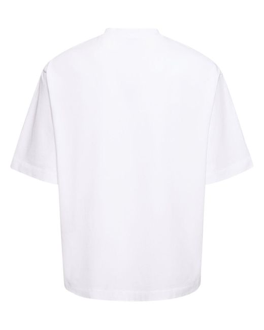Off-White c/o Virgil Abloh White Est 2013 Skate Cotton T-Shirt for men