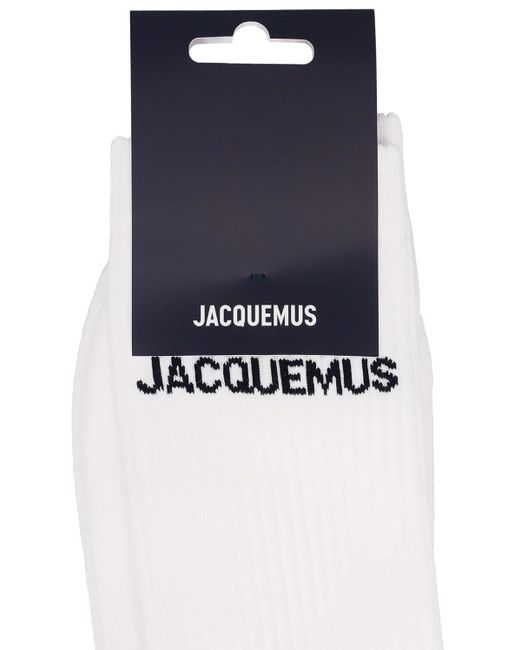 メンズ Jacquemus Les Chaussettes コットンソックス Blue