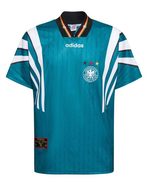 Top germany 96 in jersey di Adidas Originals in Blue da Uomo
